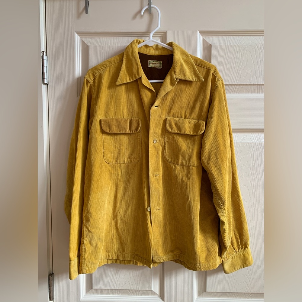 Vintage Courderoy Shirt Jacket
